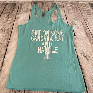 Women’s funny racerback tank top Small
